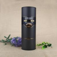 China Empty Cylinder Paper Tube Box For Wine Bottles Packaging With Metal Lid factory