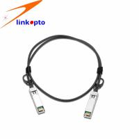 China SFP+ To SFP+ 10g Twinax Cable 0.5 Meters Low Power Consumption RoHS Certification factory