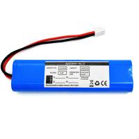 china Emergency Lighting Battery LiFePO4 3000mah Battery 6.4V Blue PVC