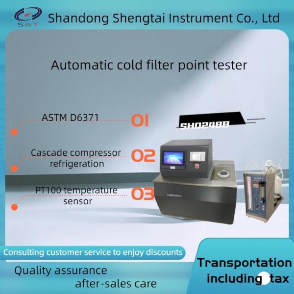 Quality Adopted Color Touch LCD Diesel Fuel Testing Equipment For  fully automatic cold filter point tester for sale