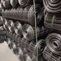 China 3mm Galvanized Welded Wire Mesh Roll Black For Concrete Reinforcing factory