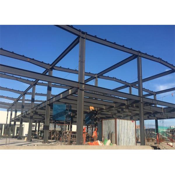Quality Q355B Prefabricated Steel Frame Buildings Steel Structure Automobile Servicshop for sale