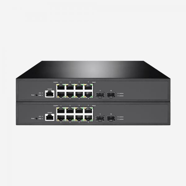 Quality 8G RJ45 Ports Layer 2+ Managed Gigabit Switch With 2G SFP Ports 1 Console Port SR-SG3210F for sale
