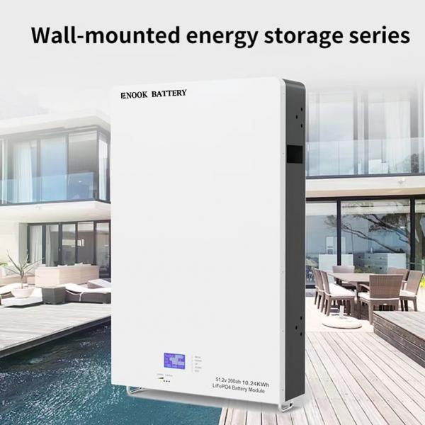 Quality 51.2V Home Energy Storage Battery LFP LiFePO4 Solar Battery For Hybrid Inverter for sale
