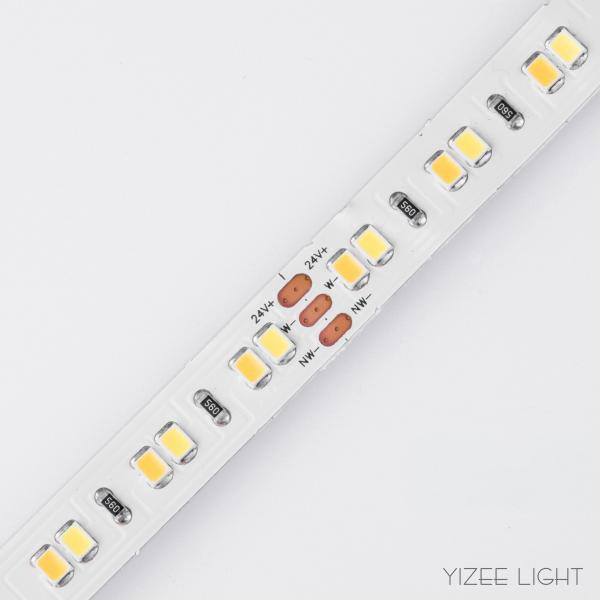 Quality Tunable White CCT Adjustable 2700K-6000K 2835 140LEDs/m 19.2W LED Flexible Led Strip Light for sale