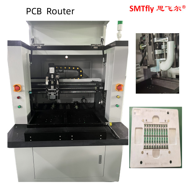 Quality Universal Thimble Depaneling Router，100W Cnc Pcb Routing Machine for sale