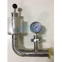 China Air Pressure Relief Valve with Manometer for Fermentation Tank Pressure Relief Valve factory