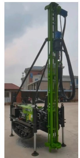 Quality Crawler Type Water Well Drill Rig Mini With 300m Drilling Depth for sale