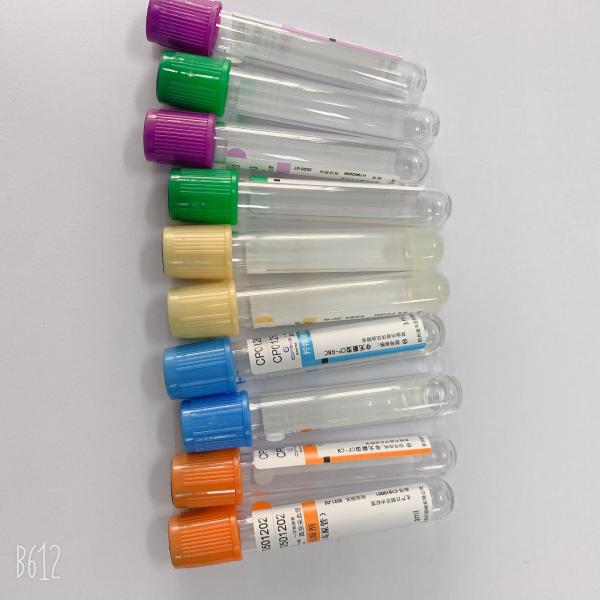 Quality 0.5 M EDTA  Vacutainer Blood Collection Tubes Color Guide   Purple Cap Tubs for sale