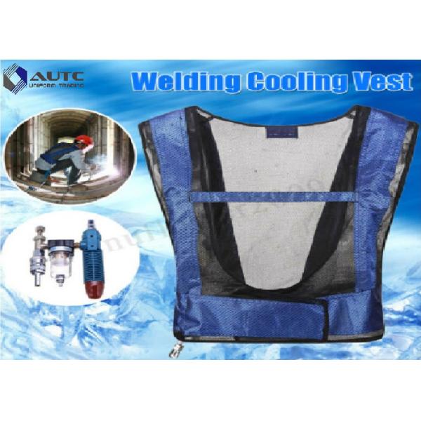 Quality EN20471 39cm Length Nylon Air Cooled  Welding Cooling Vest for sale