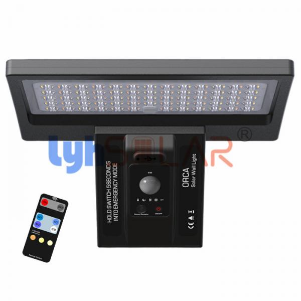 Quality 64pcs Of Chips Outdoor Solar Deck Step Lights High Lighting Efficiency Total 600Lm for sale