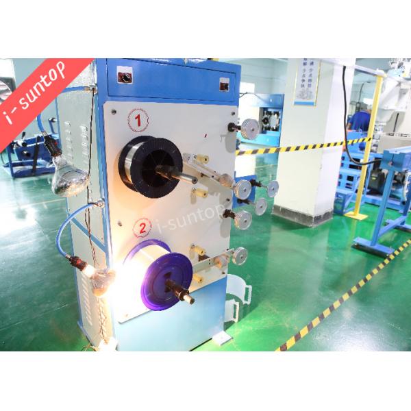 Quality 30KW 30mm Tight Buffered Fiber Optic Cable Production Line Three Phase for sale