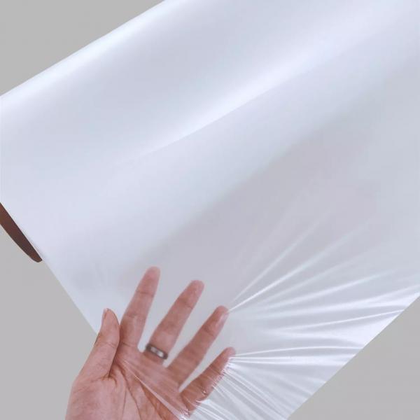 Quality TPU Adhesive Tape 0.17mm White Polyester Film PES For Garment Labels for sale