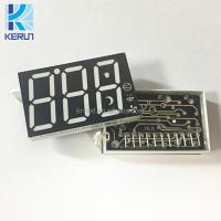 Quality ODM Custom 3 Digit 7 Segment Display common anode Tri Color for sale