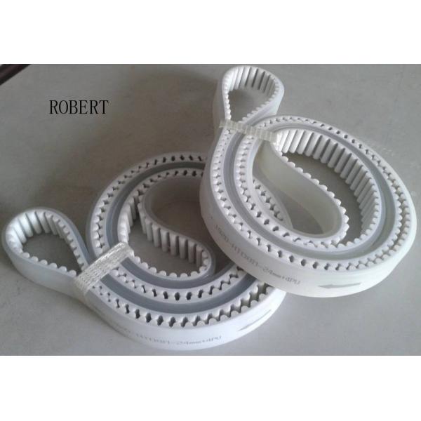 Quality Packing PU Urethane Conveyor Timing Belts AT10 / HTD / STD Type Wear Resistant for sale