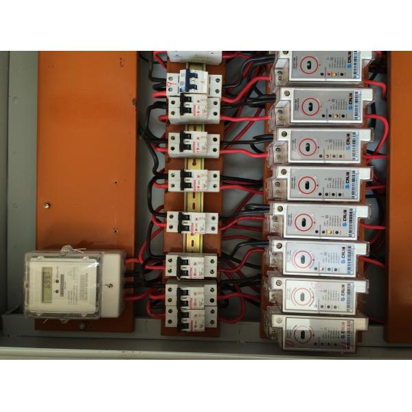 Quality Mozambique Din Rail KWH Meter , Single Phase Prepaid Electricity Meter With Split CIU for sale