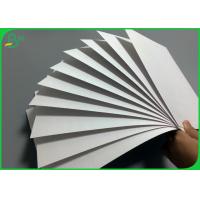 China Pure Wood Pulp White Cardboard Paper 0.45mm For Humidity Indicator factory