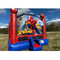 China Kids Inflatable Bouncer Castle Outdoor Commercial Party Spider Man Bouncy Castle Hire factory