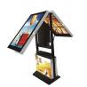 China Multi Touch Digital Signage Kiosk IR Remote Control With Dual Side HD Display factory