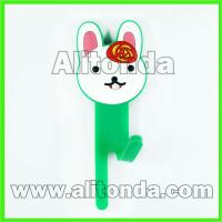 China Custom and supply pvc cartoon animal figure character cute magnetic bend hook factory