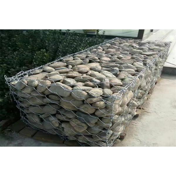 Quality 3x1x1m PVC Coated Gabion Box Twist Rock Cage Retaining Wall for sale
