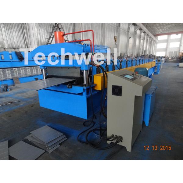 Quality Iron Sheet Metal Roof Cold Roll Forming Machine With Manual Uncoiler Machine for sale