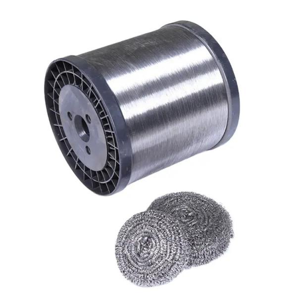 Quality Topone Stainless Scourer Wire 410/430/304 0.12mm 0.13mm 0.20mm 0.22mm for sale