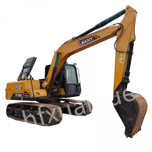 Quality 9180kg Hydraulic Sany SY95 Excavator Machines Used For Excavation for sale