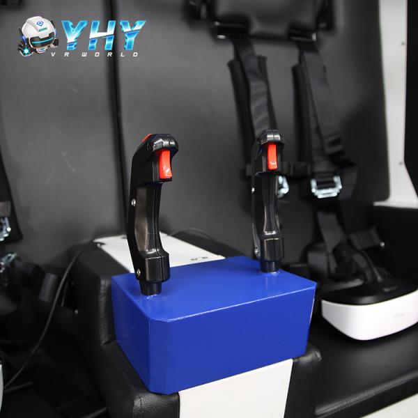 Quality Theme Park 9D VR Simulator Double Seats 360 Degree Virtual Reality Equipment for sale