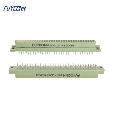 Quality Straight PCB Eurocard Connector 2row 16 32 48 64 Pin Female 2*32pin 64P DIN41612 for sale