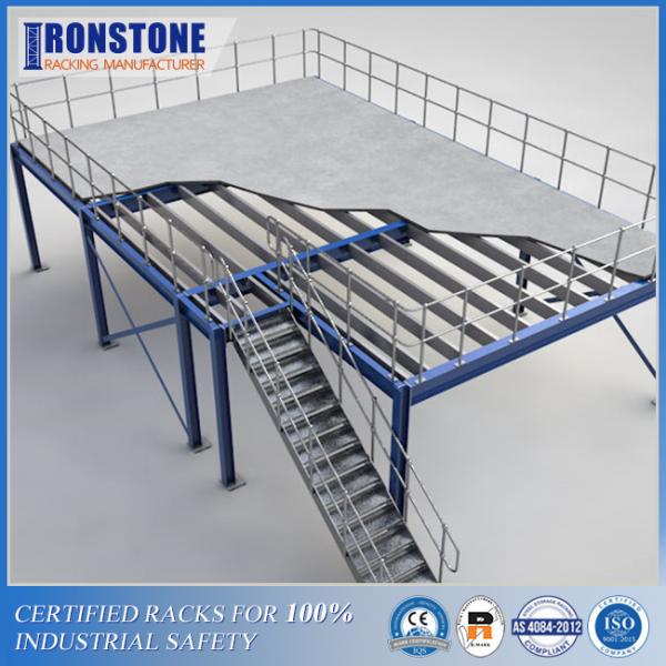 Quality ODM Without Welding Mezzanine Warehouse Metal Rack With Exceptional Versatility for sale