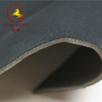 China EVA foam laminated knit fabric for car head upholstery and shoe factory