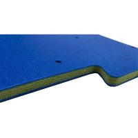 China Durable Playground Shock Pad Underlayment 30mm 40mm 50mm Thick Puzzle Mats factory