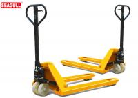 China TUV 5 Ton Hydraulic Hand Pallet Truck For Wharf , 54mm Fork Thickness factory