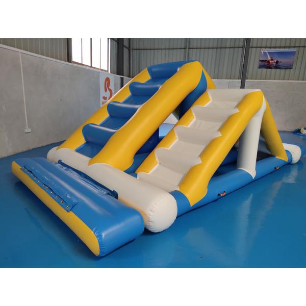 Quality Kids Floating Inflatable Water Park / Inflatable Aqua Splash Park For Shallow for sale