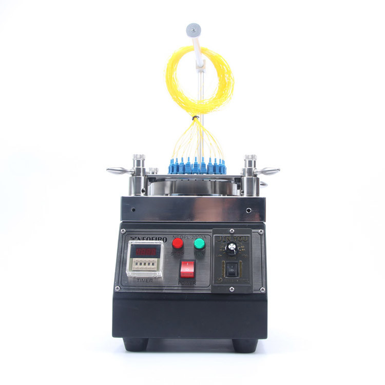 China Big Capacity Fiber Optic Polishing Machine For FC SC And ST Connectors for sale