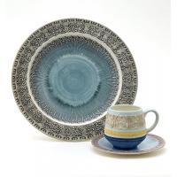 China Italian Plates Sets Dinnerware Ceramic Serving Plates Handpainted Personalized Dinner Plates Ceramic factory
