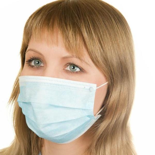 Quality Anti Dust Disposable Mouth Mask , Earloop Procedure Masks Lightweight for sale