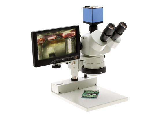China Movable HDMI Microscope Camera Menu On Screen Display For Industrial Inspection for sale