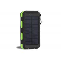 China Waterproof Solar USB Power Bank / Solar Mobile Power Bank 8000mah With Compass factory