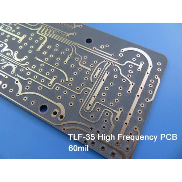Quality 1.6mm TLF-35 RF PCB Board Ultra Low Moisture Absorption Rate for sale