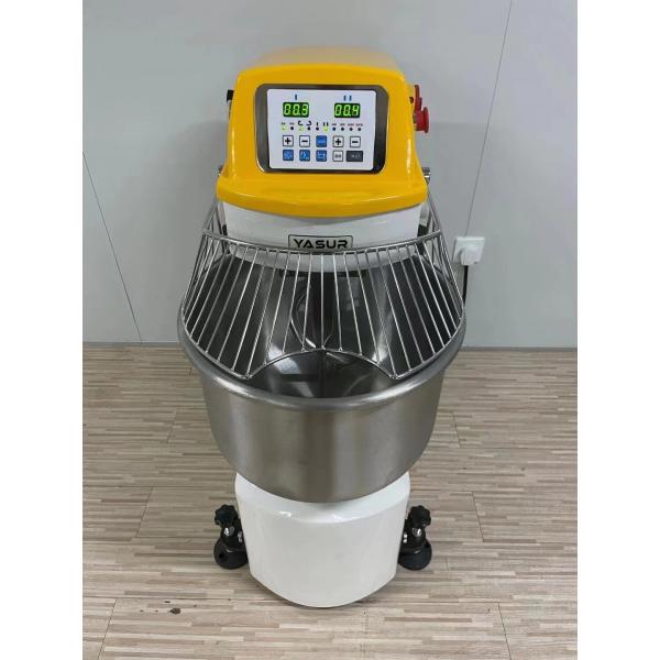 Quality 4.5kw Heavy Duty Spiral Dough Mixer Dual Speed Stainless Steel Dough Mixer 50 Kg for sale
