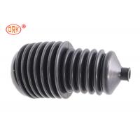 china Custom Rubber Bellow Sleeve Black Silicone Heat Resistance RoHs Approved