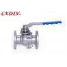 China ANSI Industrial Flanged Ball Valve Split Body Stainless Steel Floating Class 150 factory
