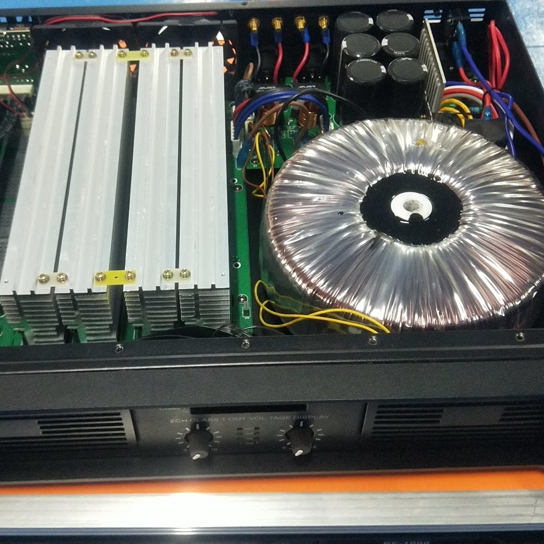 China LED Display AC220V 1000W Analog Domain Amplifier factory