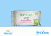 China Chemical Free Flushable Wipes Wet Tissue For Face With Spunlace Material factory