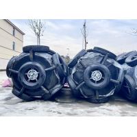 China STS And STD Marine Floating Tyre And Chain Net EVA Foam Filled Fender factory