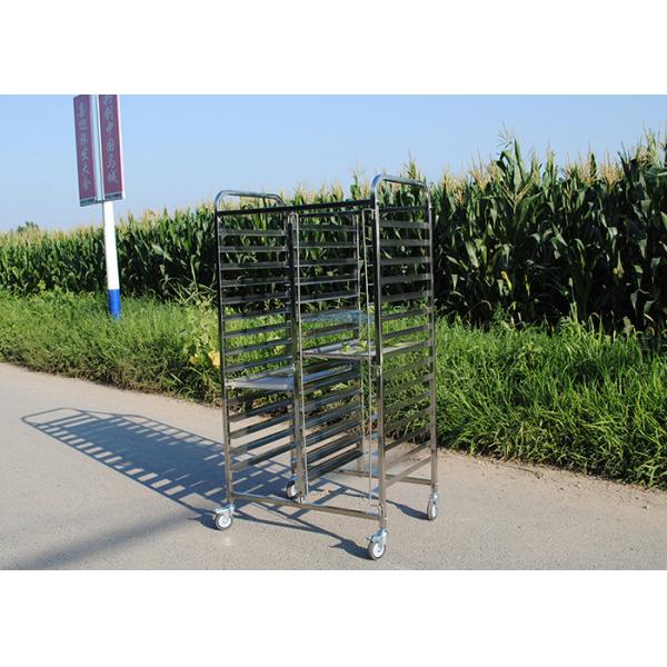 Quality 20 Layers Drying Flower Plant 1.2mm Stainless Steel Rack Trolley for sale