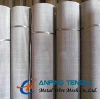 China 165Mesh Plain Weave Stainless Steel Wire Cloth for Filtration Industry factory