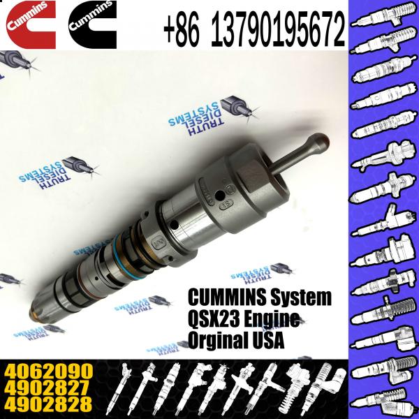 Quality 4088431 Genuine Diesel Engine Common Rail QSX60 Fuel Injector 4076533 4902827 4062090 4077076 for sale